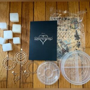 Kingdom hearts Disney and Sophie and toffee resin art box kit molds
